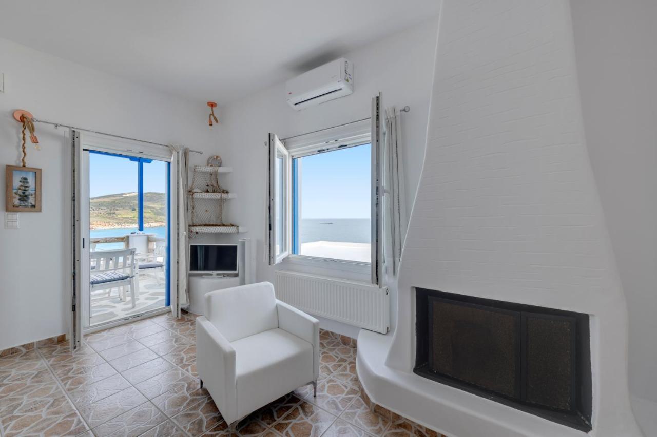 Endless Blue From Syros - Fabrika Resort House 1 Vári Exterior foto
