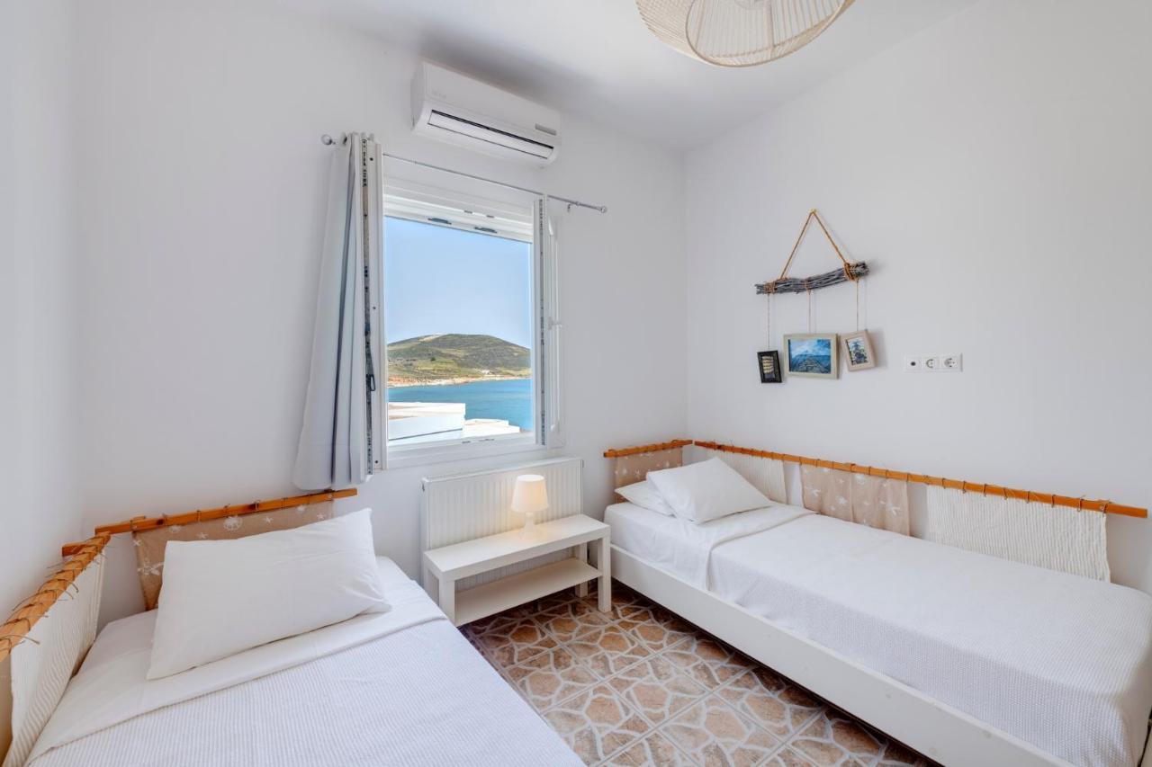 Endless Blue From Syros - Fabrika Resort House 1 Vári Exterior foto